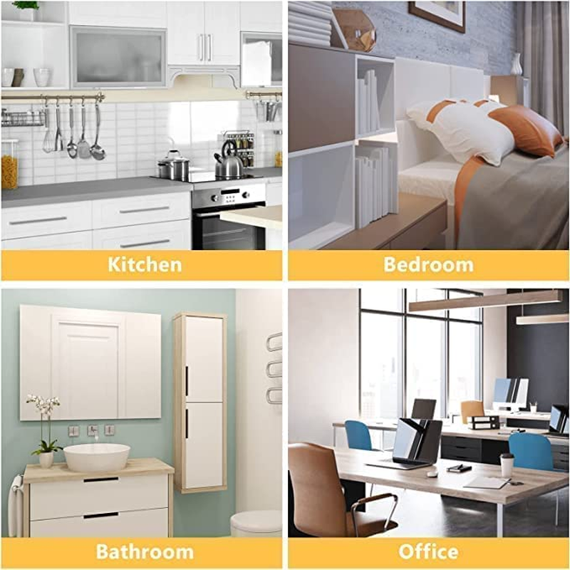 10Pcs Self Adhesive Rubber Bumpers Stripes Glass Table Top anti Slip Pads Cabinet Bumpers,Clear Self Adhesive Rubber Bumpers Stripes Clear Bumpers,Clear Rubber Bumper Stripes Cabinet Bumpers Pads image number 2