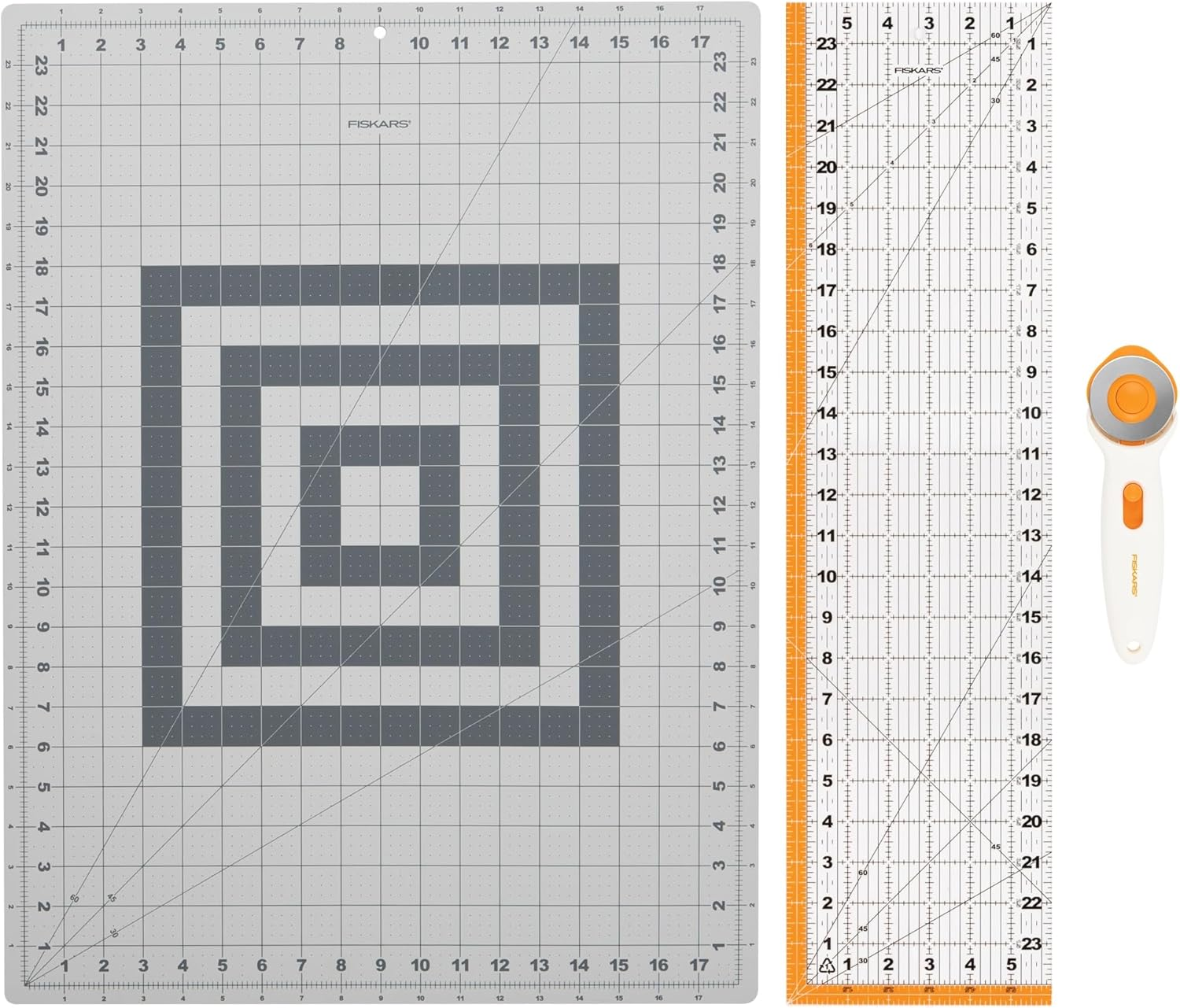 Fiskars Crafts Fiskars Home D&eacute;cor Sewing Starter Kit (3Pc), Purple 3 Count