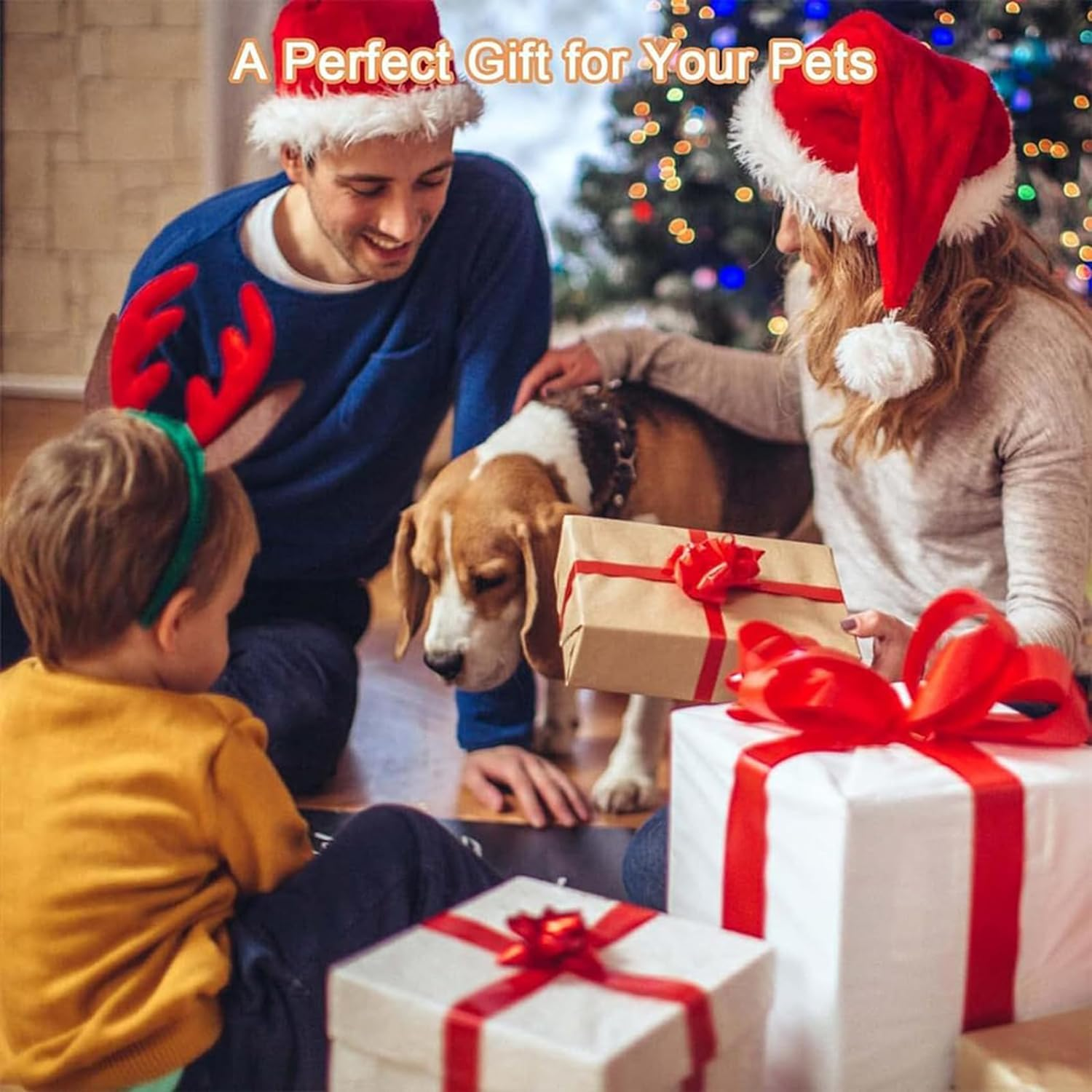 Warm Dog Winter Coat, Dog Cold Weather Coats Waterproof Windproof Reflective Dog Apparel Clothes Pet Jacket Padded Vest Outfit for Small Medium Large Dogs (Navy Blue, 50Cm) image number 2