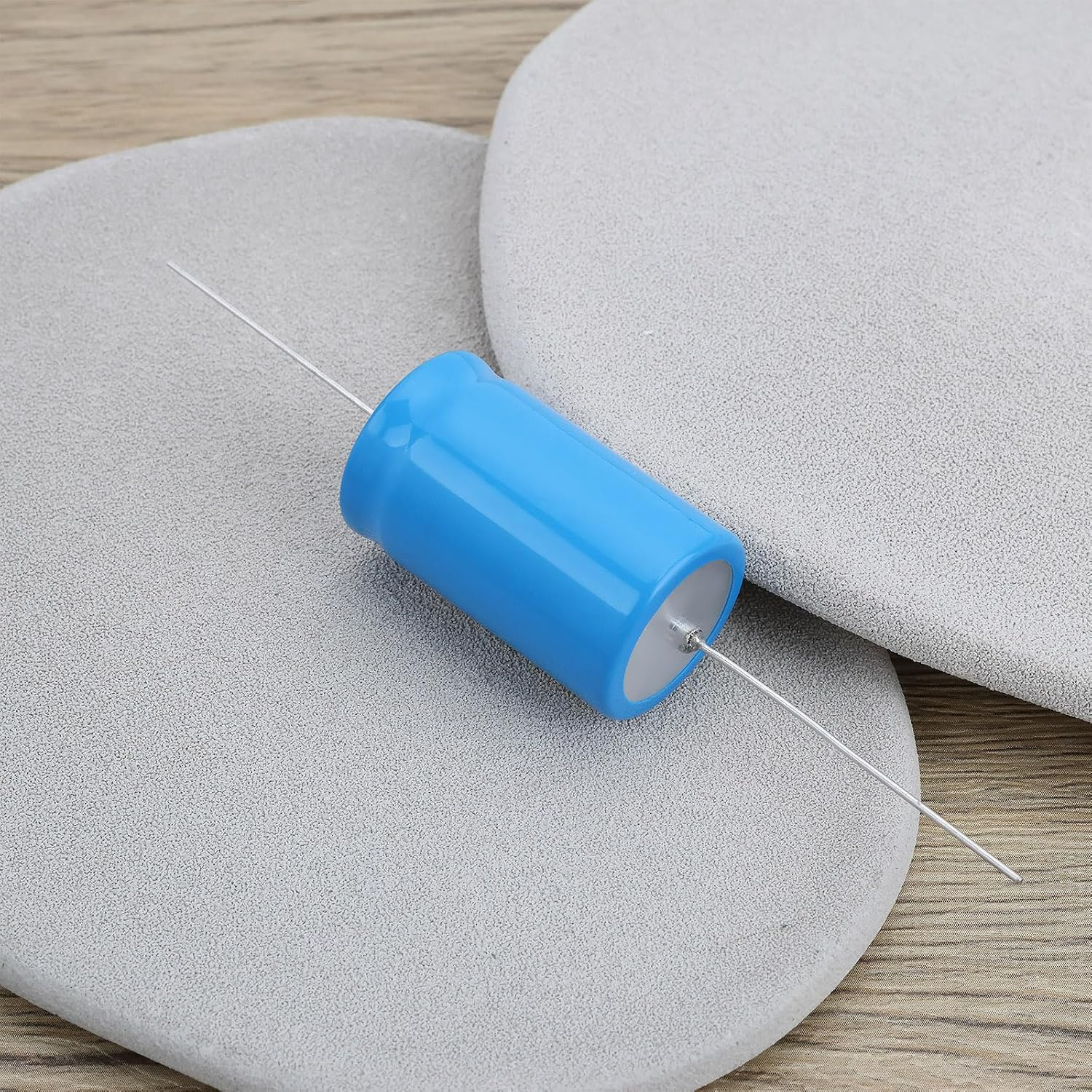 Emagtech 2Pcs Axial Electrolytic Capacitor 2200UF 63V for Host Air Conditioner 22X36Mm image number 2