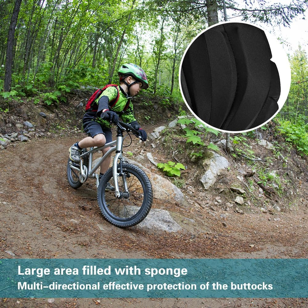 Kids Pads for Roller Skating Accessories 3D Protection for Butt and Tailbone Kids HIPS Protective Pads image number 2