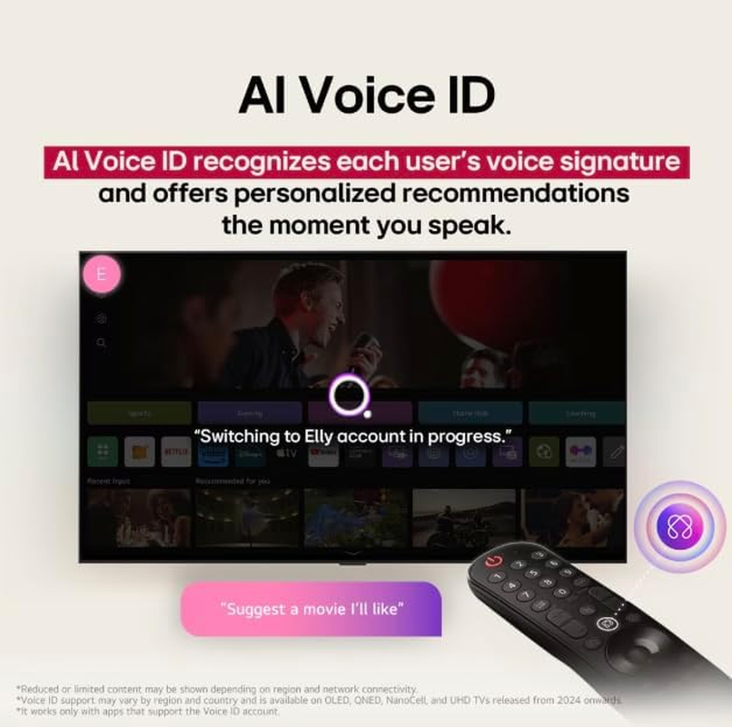 LG 65" 4K Ultra HD 3840&times;2160 AI Smart TV 2025 &ndash; 65UA841C image number 2