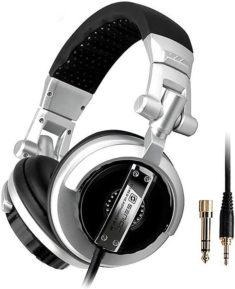 ST-80 Wired Stereo Headset Ergonomic Recording DJ Studio Monitor Headphone with 3.5Mm Plug 50Mm Driver Unit image number 1