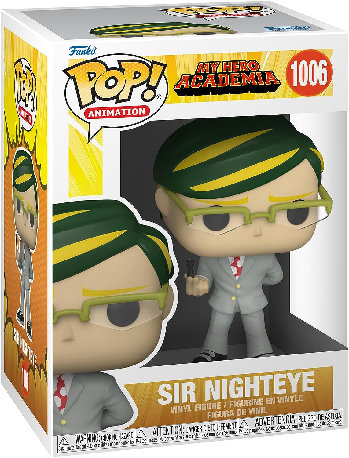 Pop My Hero Academia Sir Nighteye Vinyl Figure image number 2