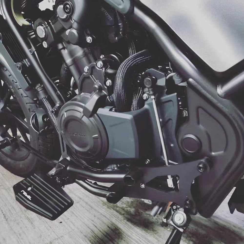 Xitomer Repositioning Footrest Kit for CMX500 Rebel Controls Rebel 2022 CMX500 Rebel 2017 2018 2019 2020 2021 CMX500 Rebel Adjustable Footrest