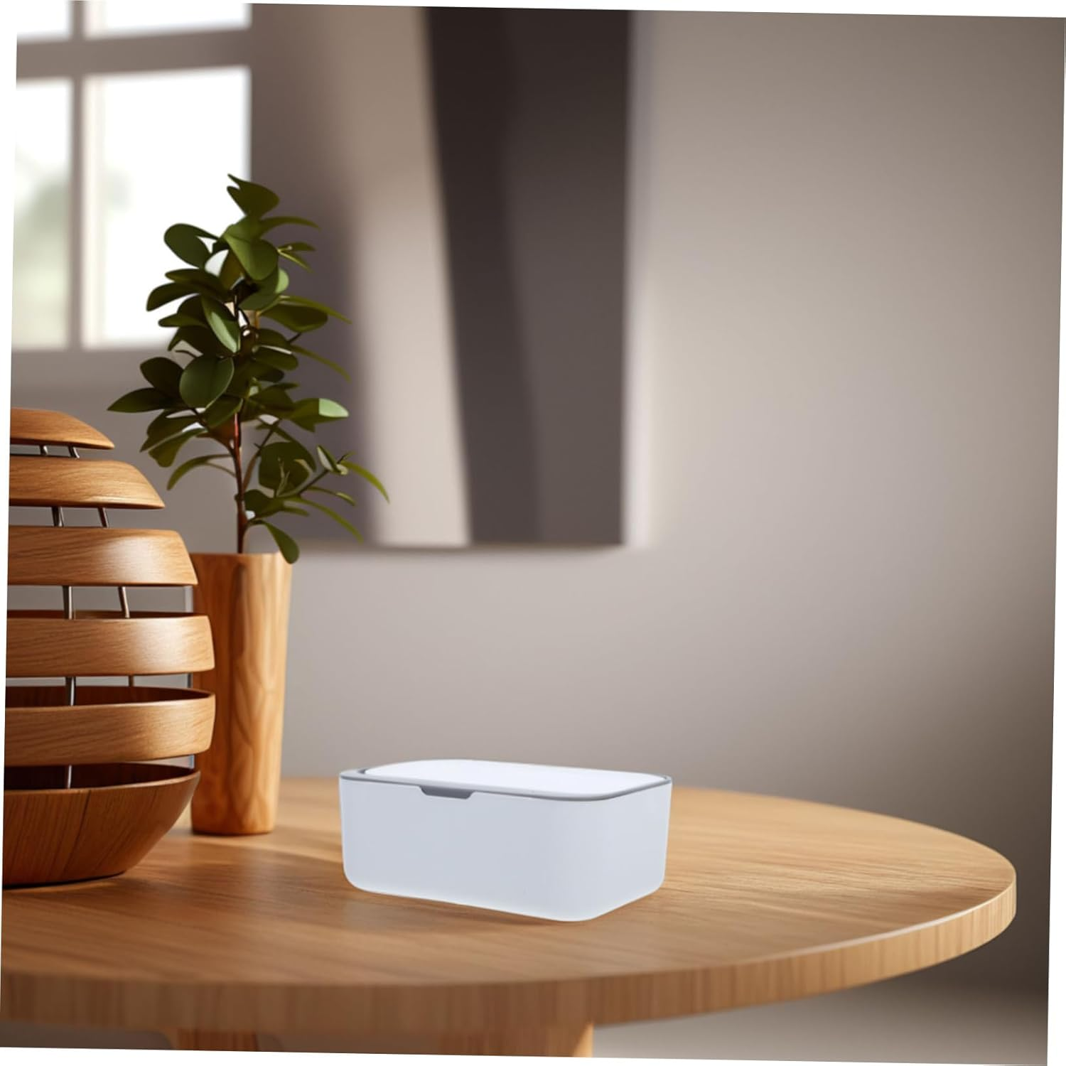 Wipe Case Tissue Box Lid Wipes Holder Bathroom Tissue Box Moisture-Preserving Lid Easy Maintenance image number 4