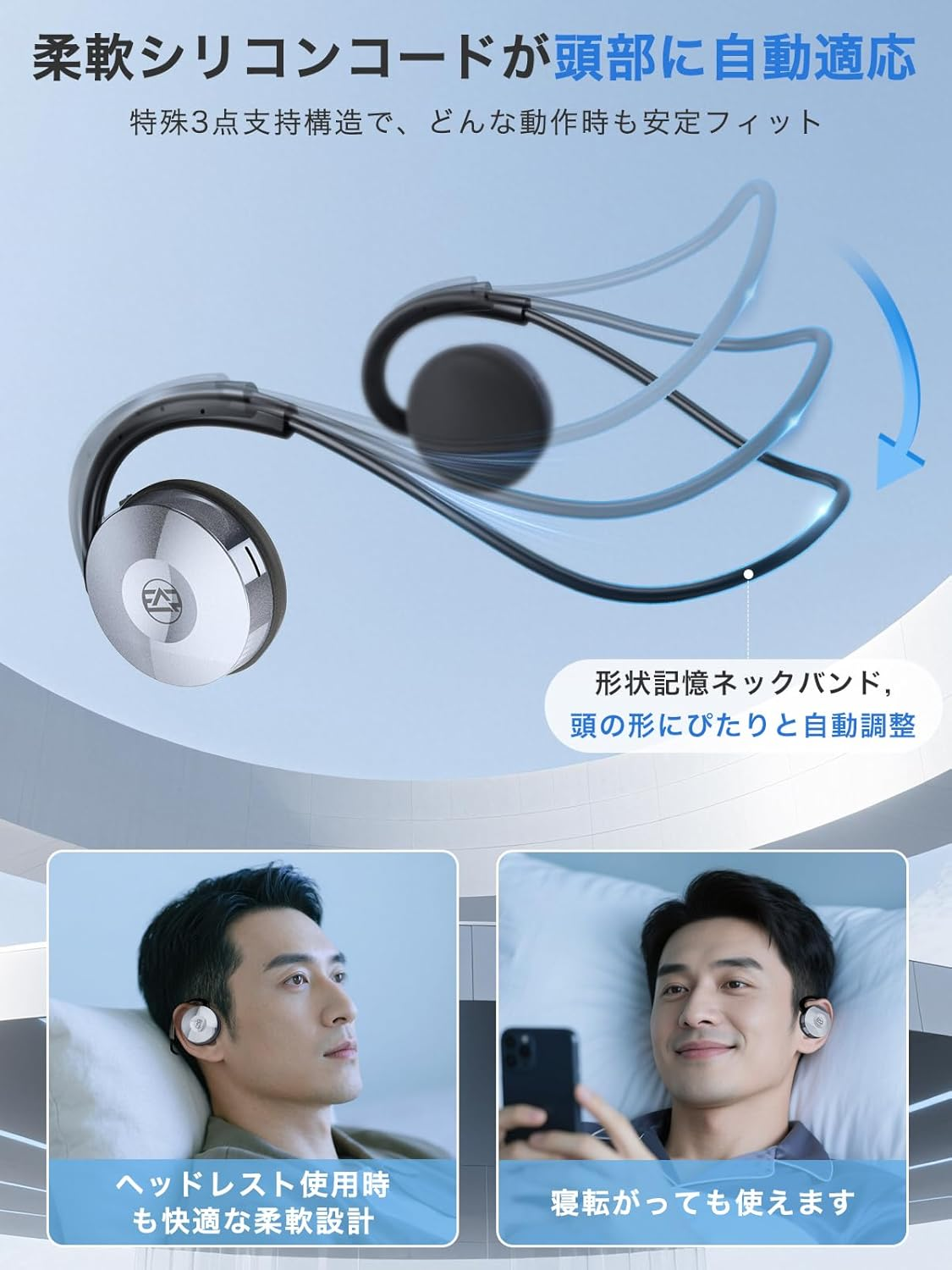 Earaku Open Earphones, Bluetooth Wireless Earphones, Sports Ranking, Home Work, No Clogging Ears, Waterproof, Sweatproof, Physical Buttons, Sound Leak-Proof, Multi-Point, Type-C Charging, Can Hear image number 6