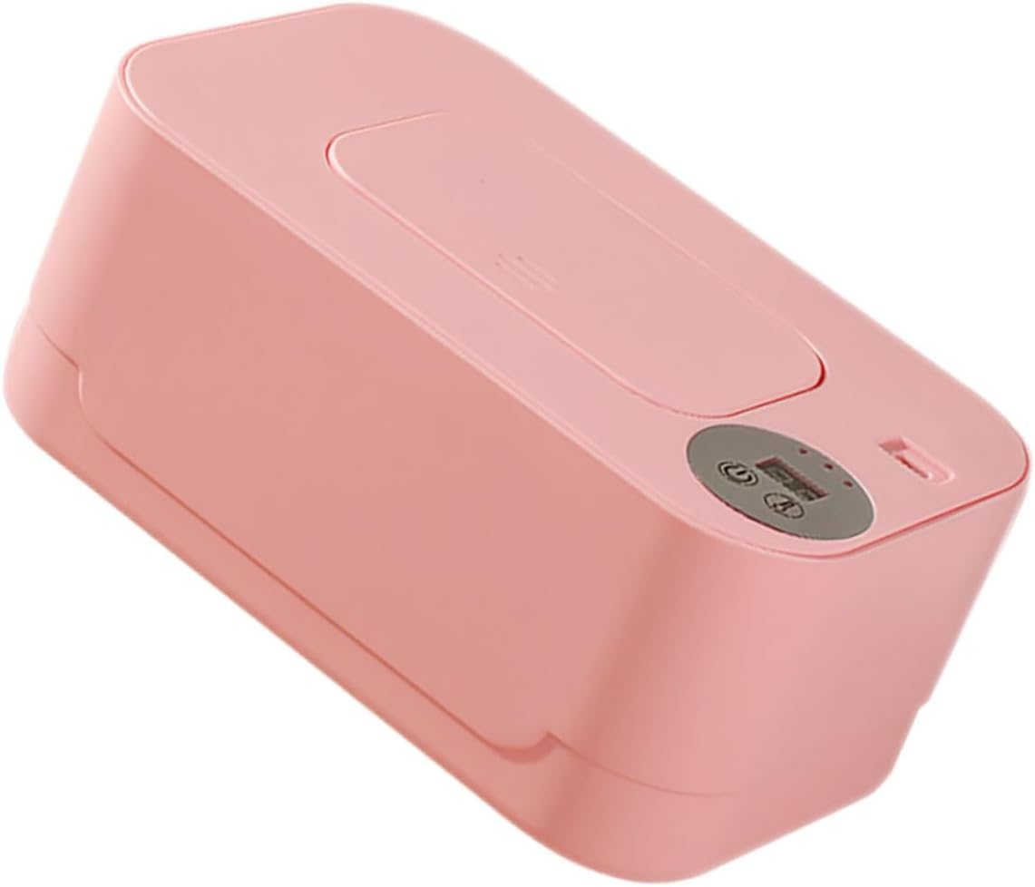 TIDTALEO Car Wipes Warmer Wet Tissue Heater Diaper Wipes Dispenser Portable Towel Warmer Reusable Pouch image number 2