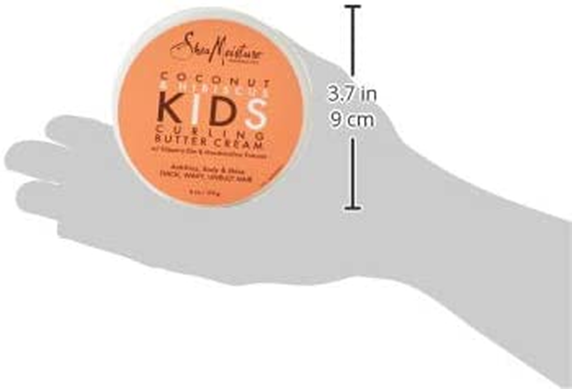 Shea Moisture Kids Curl Butter Cream Coconut & Hibiscus 6 Oz image number 4