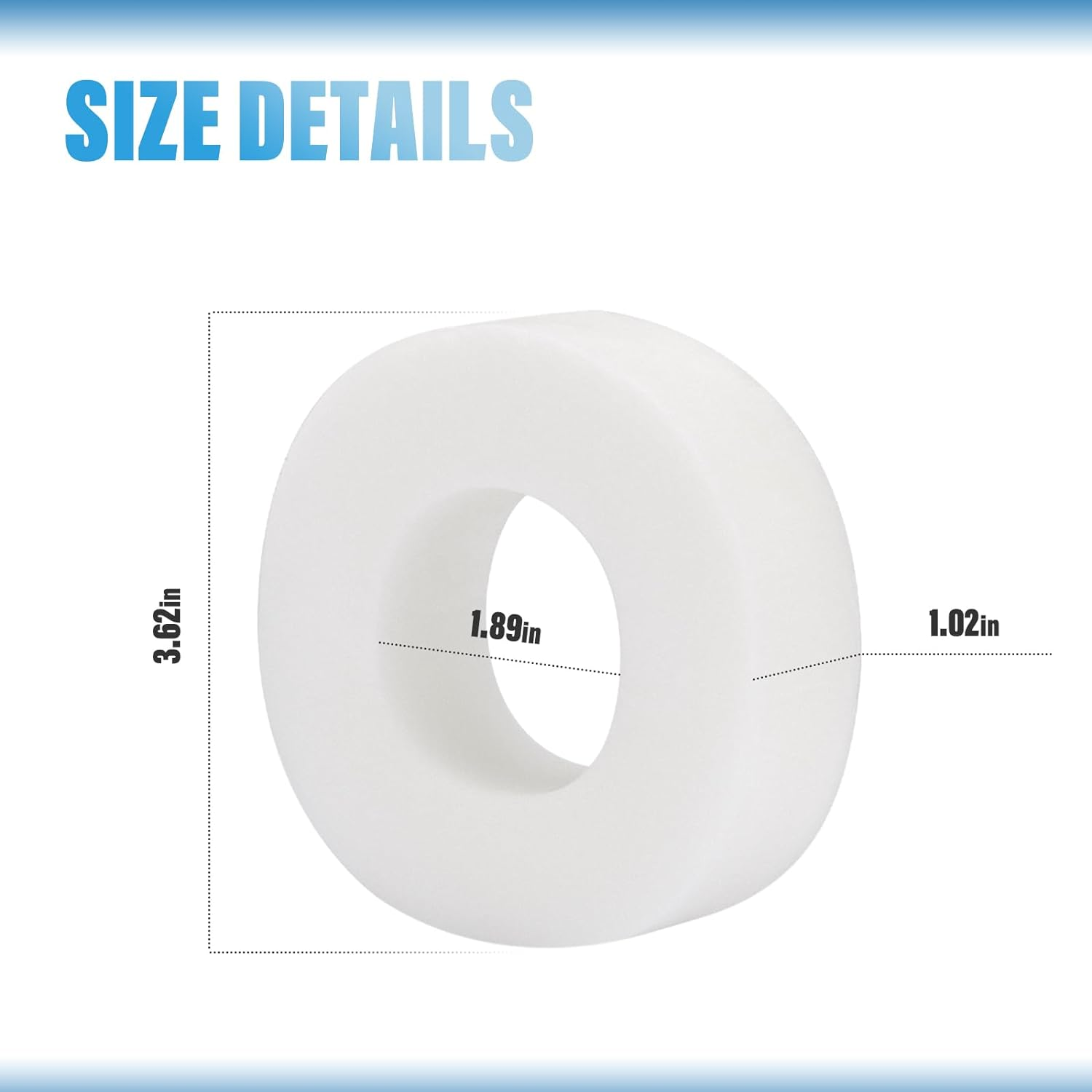 4 Pack Climbing Rings Replacement for Maytronics Dolphin Robotic Pool Cleaners, Compatible with Dolphin Nautilus CC plus M200 M400 M500 DX3 DX4 DX6 Sigma Premier and More (Part Number 6101611-R4) image number 1