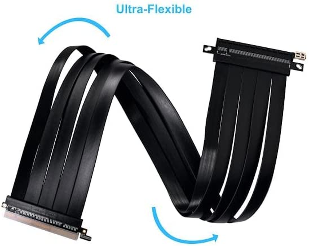 Lian Li 600Mm Pci-E 4.0 Riser Cable Black- PW-PCI-4-60X image number 3