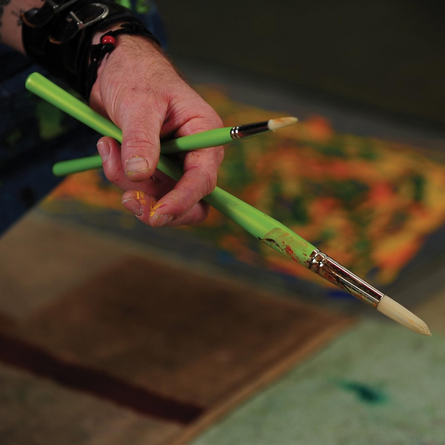 Liquitex Professional Freestyle Traditional Brush, Detail round No. 2 image number 5