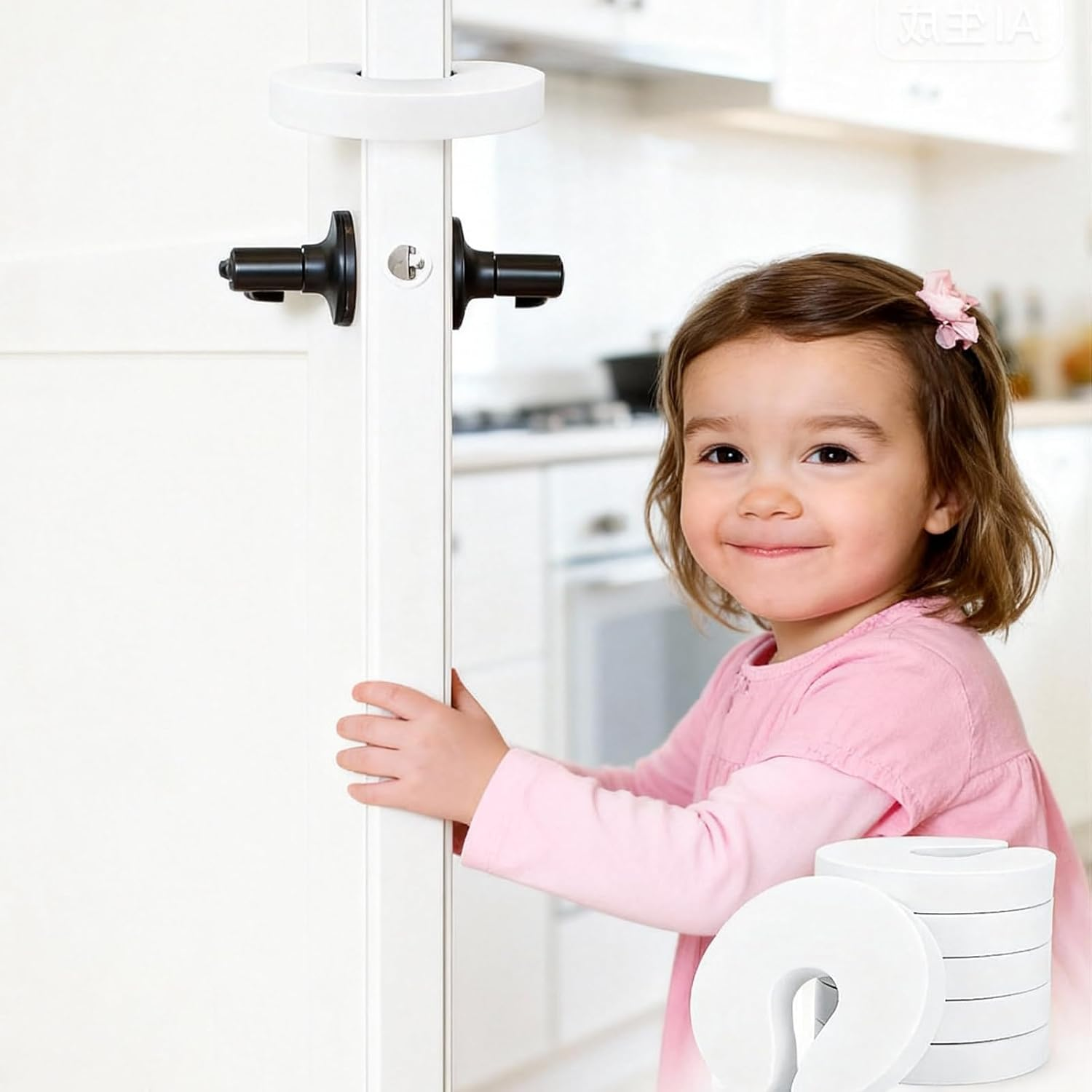 Pack of 6 Door Pinch Guards, Baby Proof Soft EVA Foam Stoppers Fits Any Doors Size, Door Stopper for Child Safety and Baby Safety Products for Home Protection