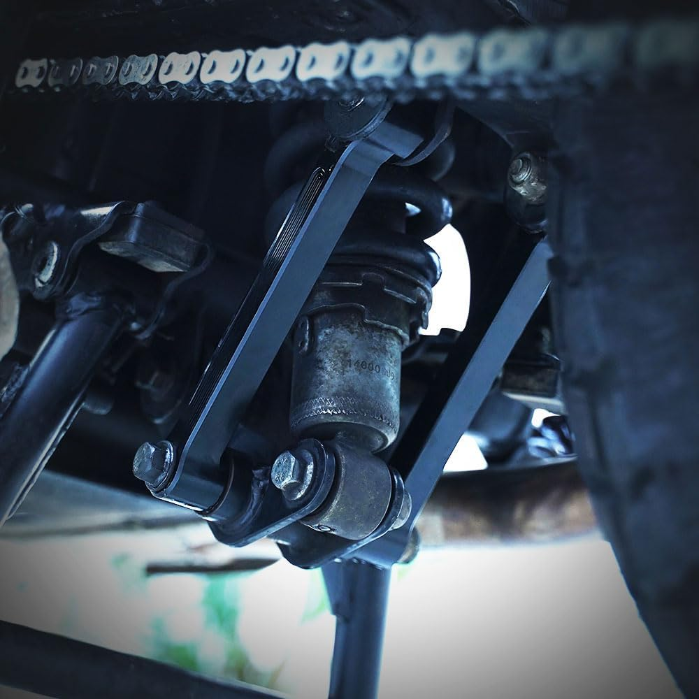 Motorcycle Lowering Link Kits Drop Links Suspension Accessories Black Compatible with Royal Enfield Himalayan 2017-2022 image number 5