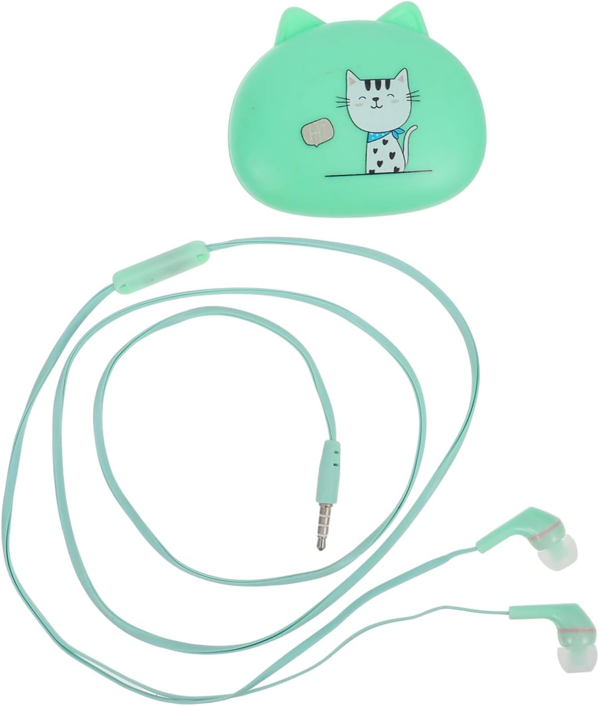 TOGEVAL Ear Wired Earphones with Cute Design Compatible Headphones for Phones Earbuds for Personal and Gift Use image number 2