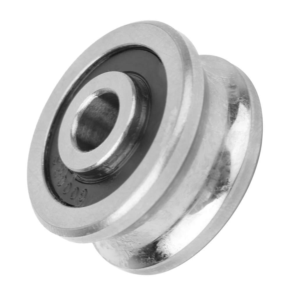 Marhynchus U Groove Bearing Set SG25 Track Guide Bearings 8 X 30 X 14Mm High Carbon Chrome Steel image number 1