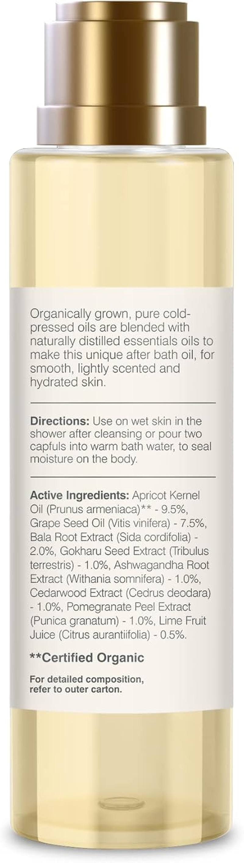 Forest Essentials after Bath Oil Iced Pomegranate & Kerala Lime 130Ml (Body Oil) image number 1