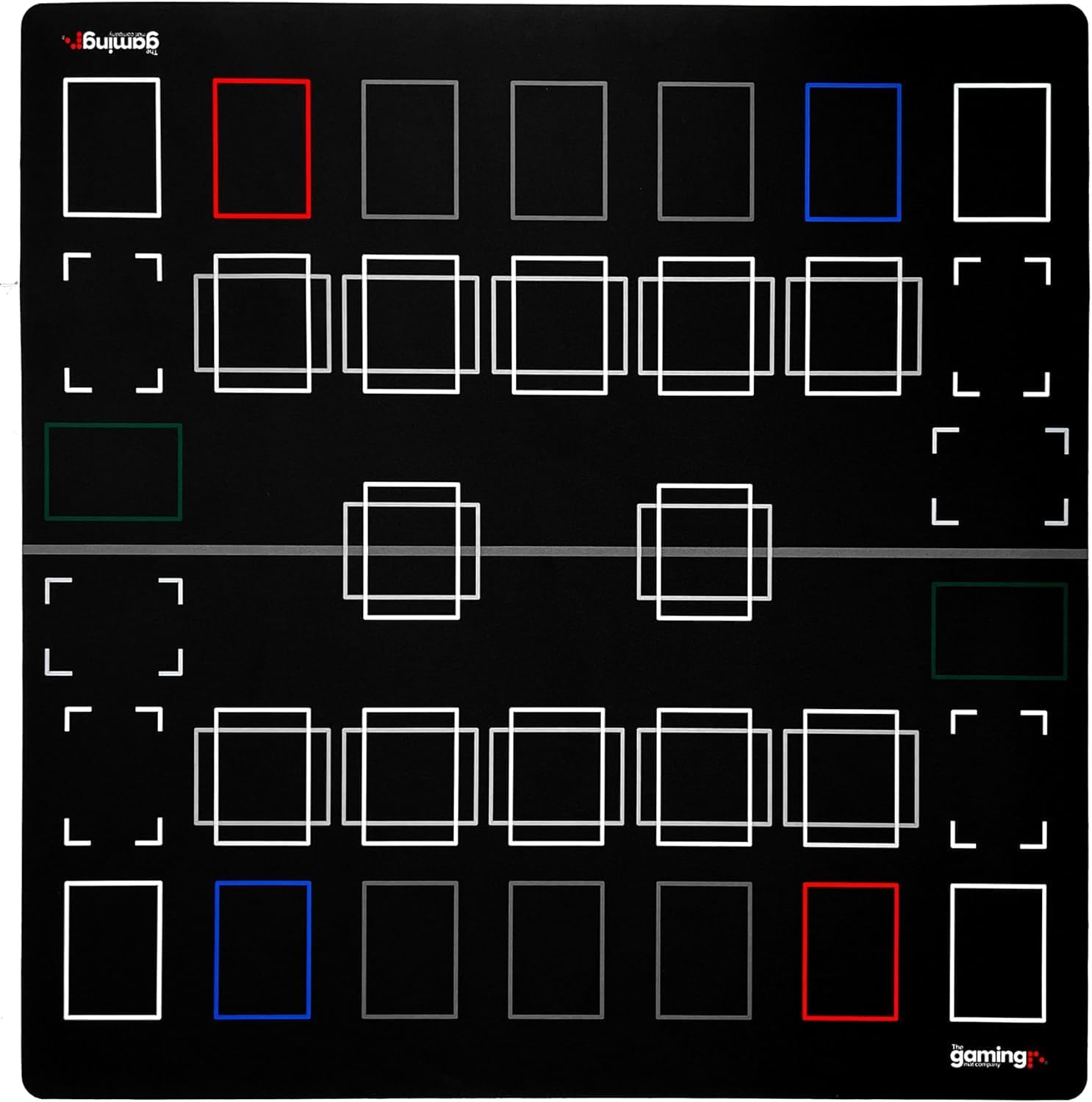 The Gaming Mat Company Yugioh Playmat for Yugioh Cards - Master 4 2 Players Yugioh TCG Playmat with Banish Zone & Extra Deck- Large Yugioh Game Mats - Yu Gi Oh Card Gaming Table for Yugioh TCG Playmat image number 1