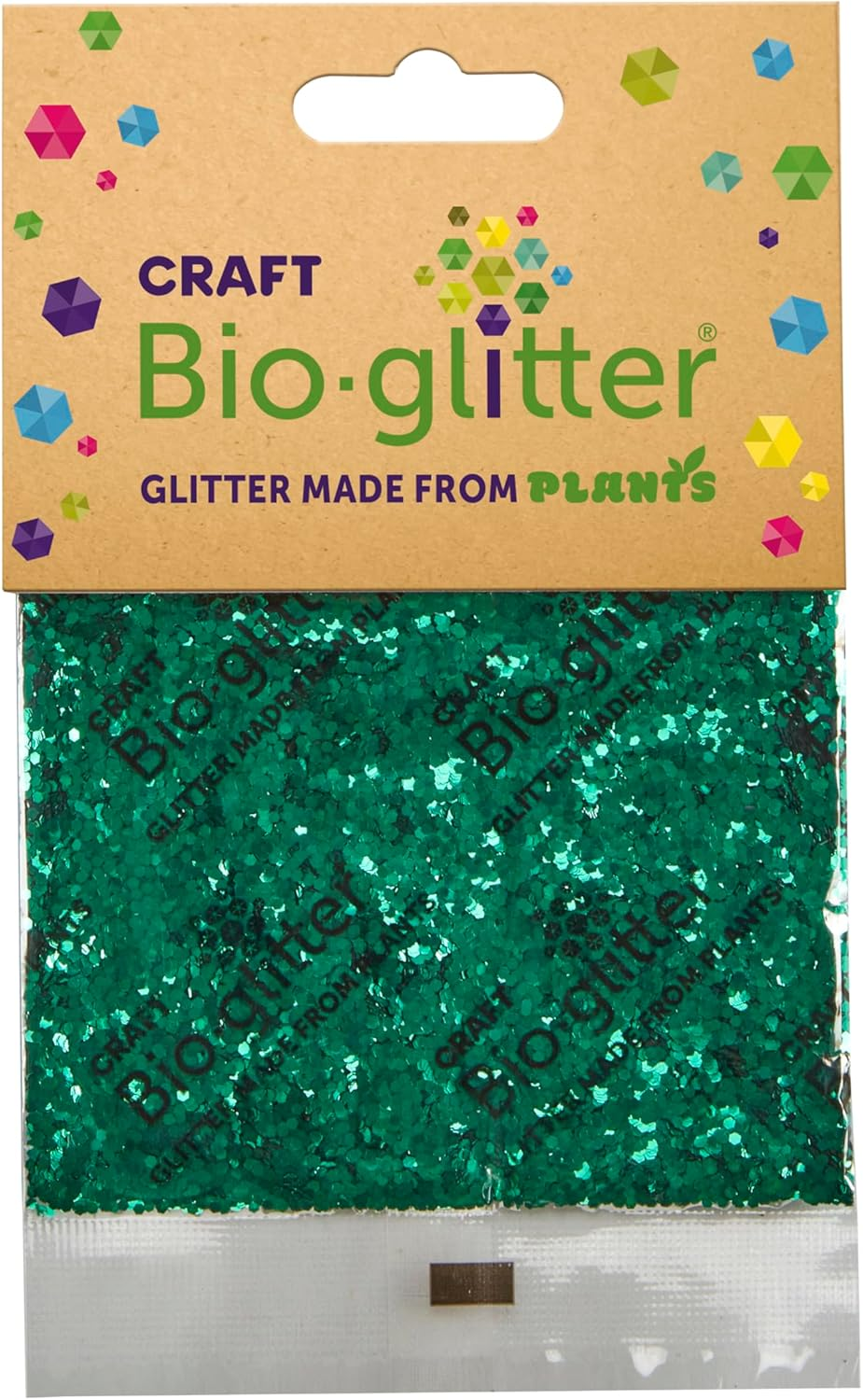 Craft Biodegradable Glitter, Chunky Glitter, Arts and Crafts for Kids, Card Making, Decorations, Craft Glitter for Candle Making, Eco-Friendly, Cruelty Free - Silver - 20G