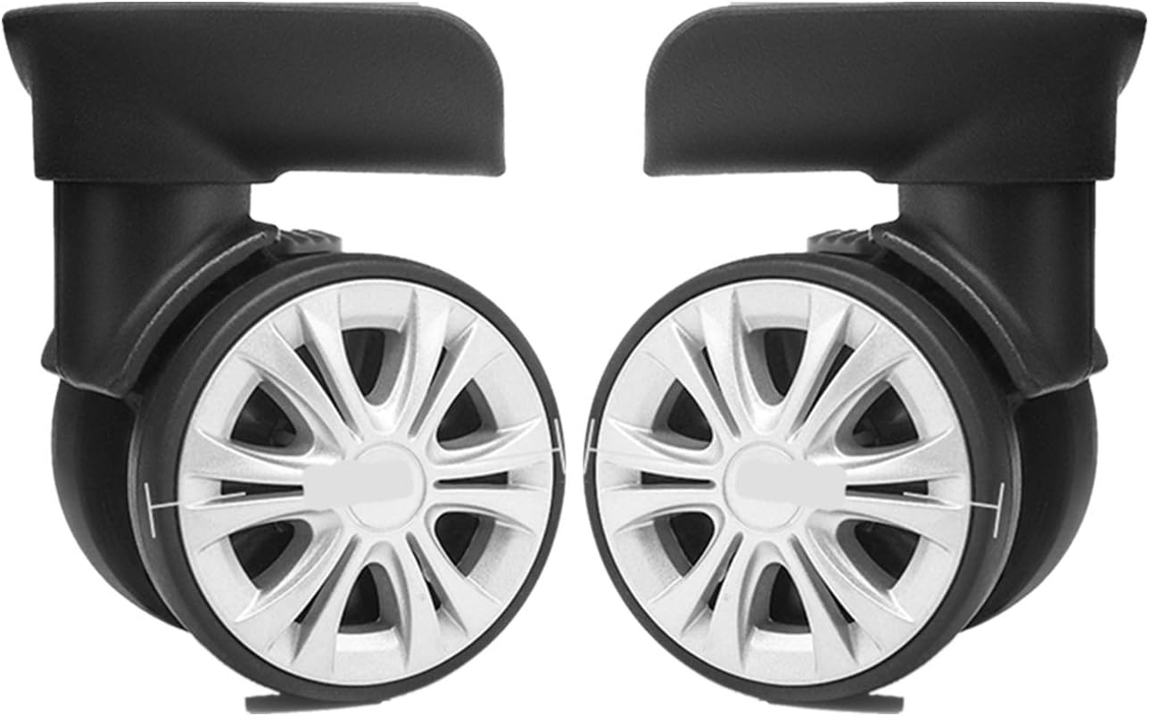 Suitcase Wheels,Suitcase Wheels Replacement a Pair Spinner 360 Rotation Wheel Replacement Luggage Wheels for Suitcases Travel Case Repair (YF-W145)