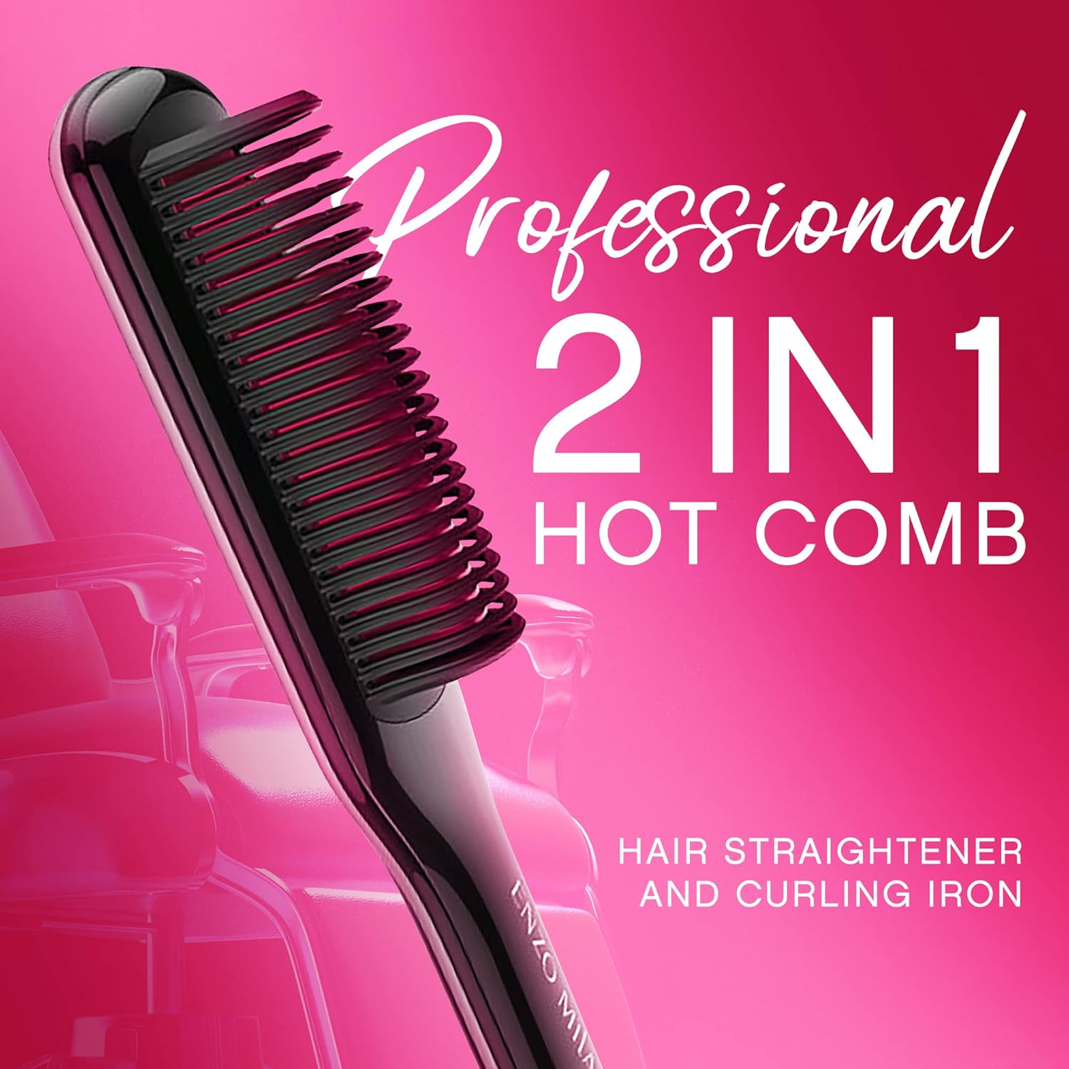 Enzo Milano SX Enzocool Professional Hot Comb
