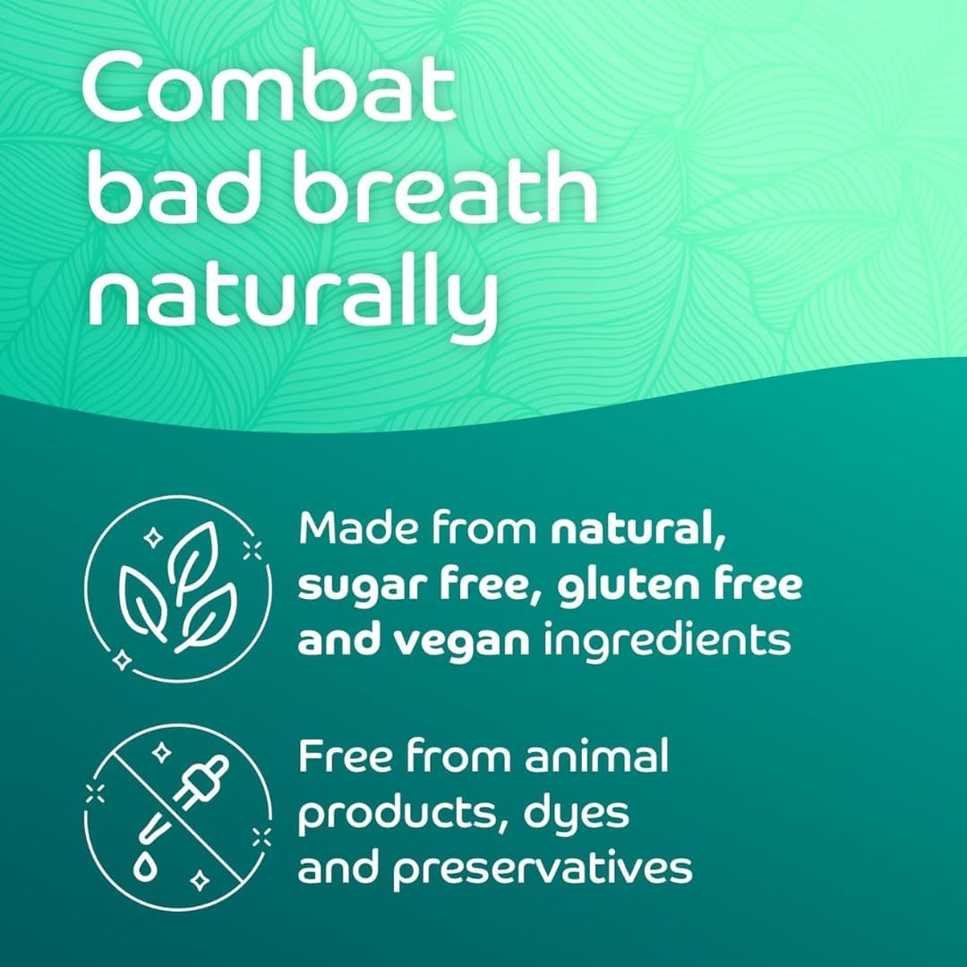 Freshmelts by Oracoat &ndash; Arctic Mint Breath Fresheners, 40 Pack &ndash; Sugar-Free, Vegan, Long-Lasting Mint Flavour for Bad Breath &ndash; Stick-On Oral Discs, Travel & Everyday Freshness image number 3