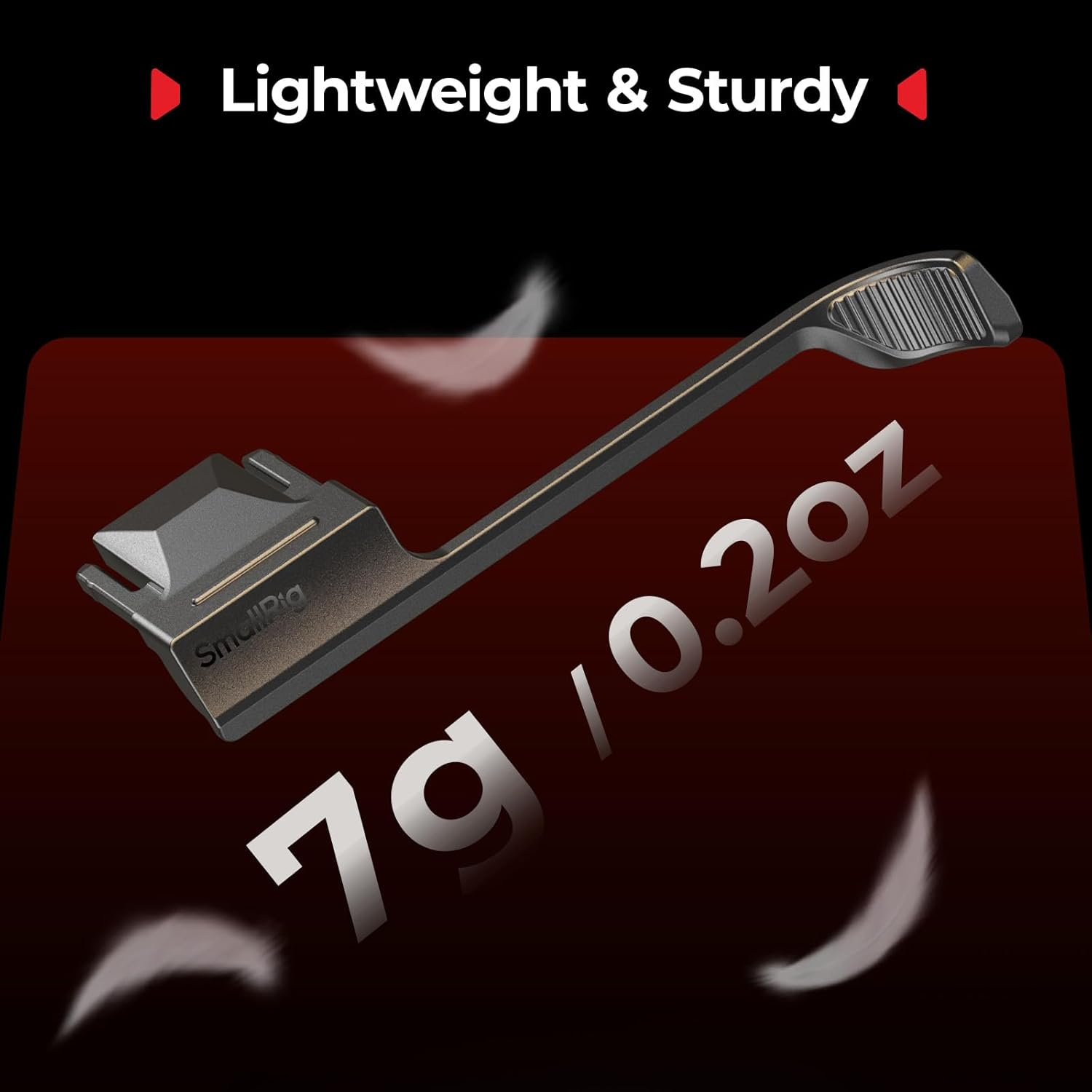 SMALLRIG Thumb Grip with Hot Shoe Cover for FUJIFILM X-E5 (Black) - 5452 image number 3