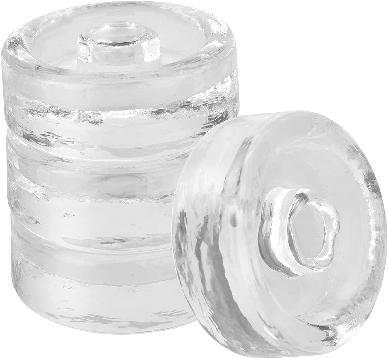 Glass Weights for Fermentation with Easy Handles Sauerkraut Kimchi Pickles image number 1