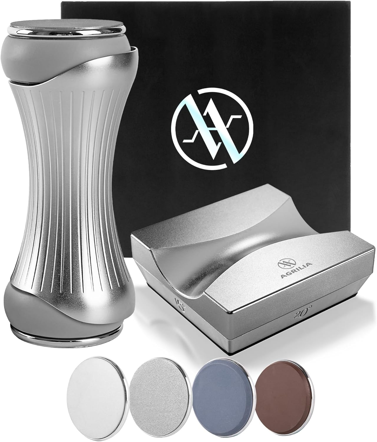 Rolling Knife Sharpener - Premium Sharpening Kit for All Knife Set - 360 & 600 Diamond - 1000 & 3000 Whetstone Ceramic Discs for All Hardness Levels - Gripable Aluminum Body, 4 Angles image number 4