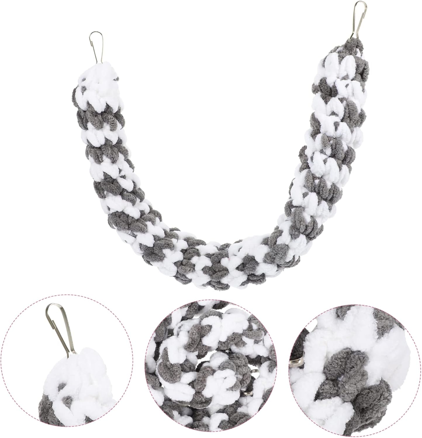 3Pcs Hanging Guinea Pig Toy Chinchilla Toy Household Hamster Rat Supply Climbing Rat image number 2