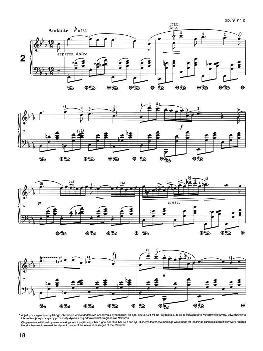 Nocturnes for Piano Vol.5 Op. 9-62 Urtext (Chopin National Edition): Chopin National Edition 5A, Vol. 5 image number 1