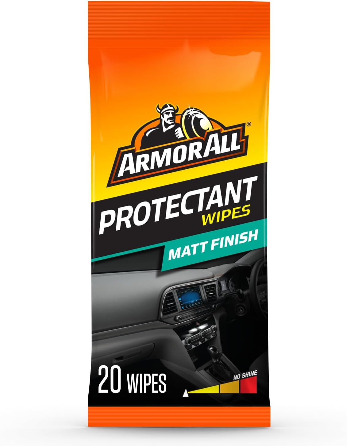 Armor All, 20 Matt Protectant Wipes, Citrus Scent, Suitable for Plastic and Vinyl, Restores Your Surfaces Appearance and Keeps Them Protected, Ideal for Car Detailing, Made in the UK image number 6
