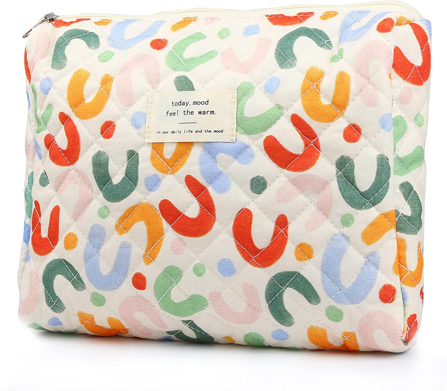 PINKCONA Cosmetic Bags for Women, Cute Floral Makeup Bag, Organizer Storage Make up Bag, Travel Toiletry Bags, Girls Pencil Case Bags, Handbags Purses Pouch, 07 - Uu/Mid, Floral - 03 - Uu/Big image number 4