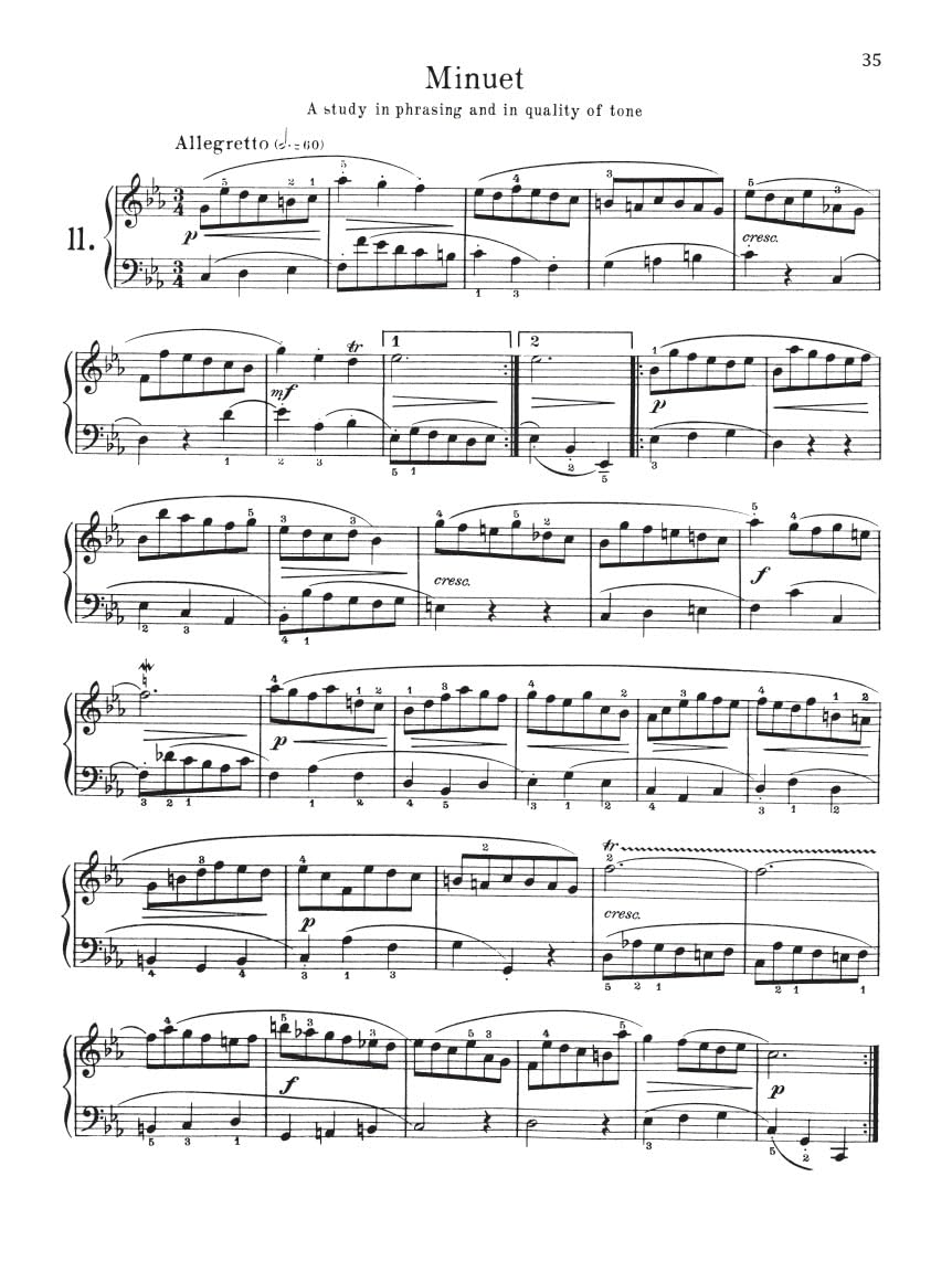 First Lessons in Bach, Complete: for the Piano (Schirmer'S Library of Musical Classics): Schirmer Library of Classics Volume 2066 for the Piano image number 6