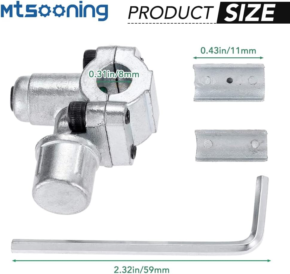 BPV-31 Bullet Piercing Valve Line Tap Valve Kits, Adjustable Valve for 1/4 Inch, 5/16 Inch, 3/8 Inch outside Diameter Pipes, Replace for AP4502525, BPV31D, GPV14, GPV31, GPV38, GPV56, Mpv31,Pack of 1 image number 4