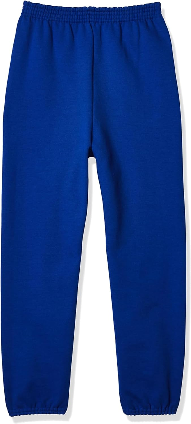 Hanes Boys Ecosmart Fleece Sweatpants, Midweight Cotton/Poly Fleece Pants for Boys, Cuffed Sweats