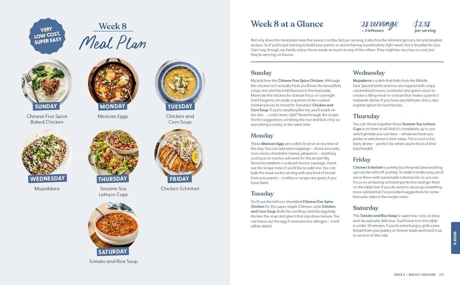 Money-Saving Meal Plans with Chelsea: Weekly Meal Plans with Shopping Lists . Family-Friendly Dinners . Average $3 per Serve image number 6