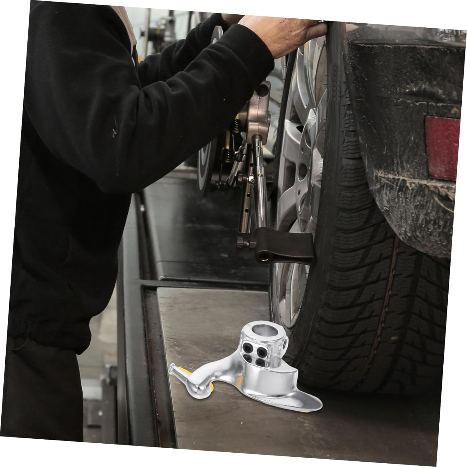 LOORGVEL Tire Changer Mount Part Car Wheel Demount Tool Effortless Tire Removal Bird Head Design Wide Compatibility image number 6