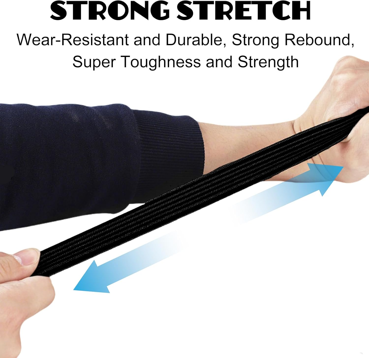 JZS Flat Bungee Cords with Hooks 2M Adjustable Elastic Bungee Straps with Hooks for Bicycles Camping Tent Luggage Fixings 2 Pack Black - Red image number 4