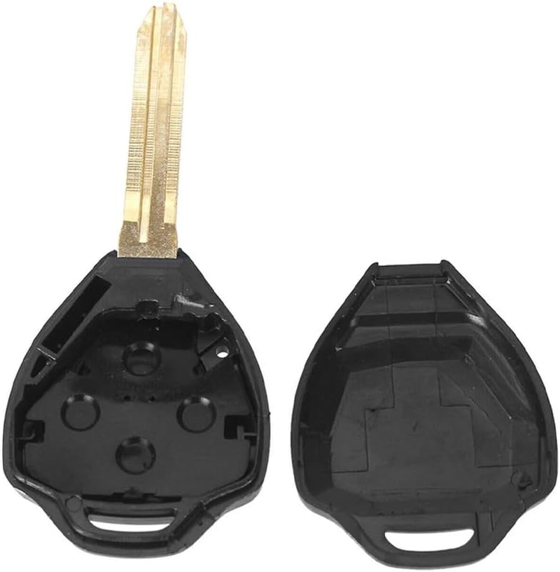2 Button Remote Key Fob Shell Case Replacement Cover Make for Toyota Hiace Hilux Rav4 Corolla Yaris image number 1
