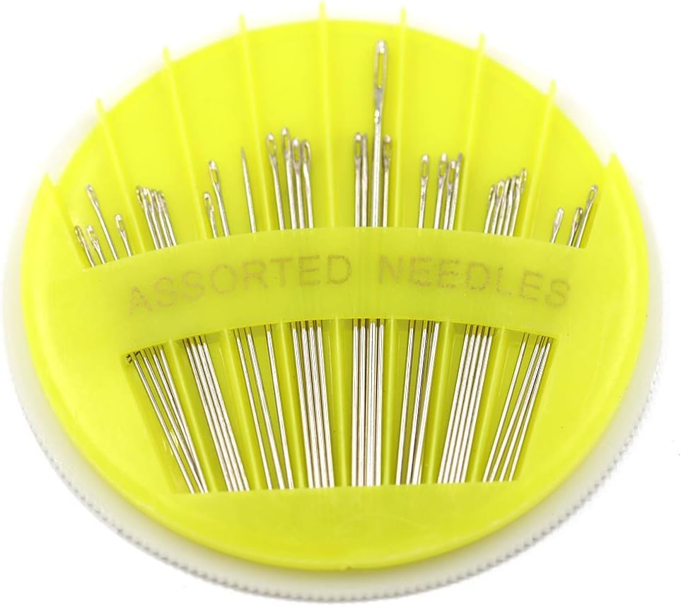 Sullivans Hand Sewing Needles Assorted Compact 25 Pieces Kit