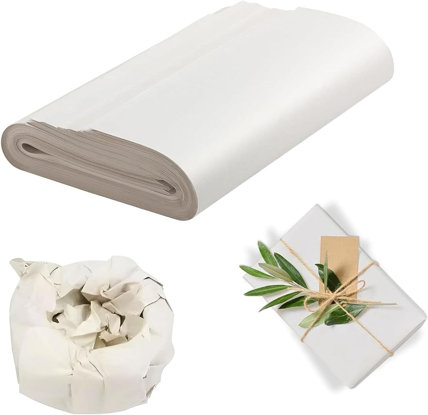 Paifeancodill Packing Paper Sheets for Moving, 100 Sheets Newsprint Paper, Newsprint Packing Paper for Transportation Wrapping Fill Moving Boxes Protect Fragile Items, Archival Tissue Paper (39*54Cm) image number 6