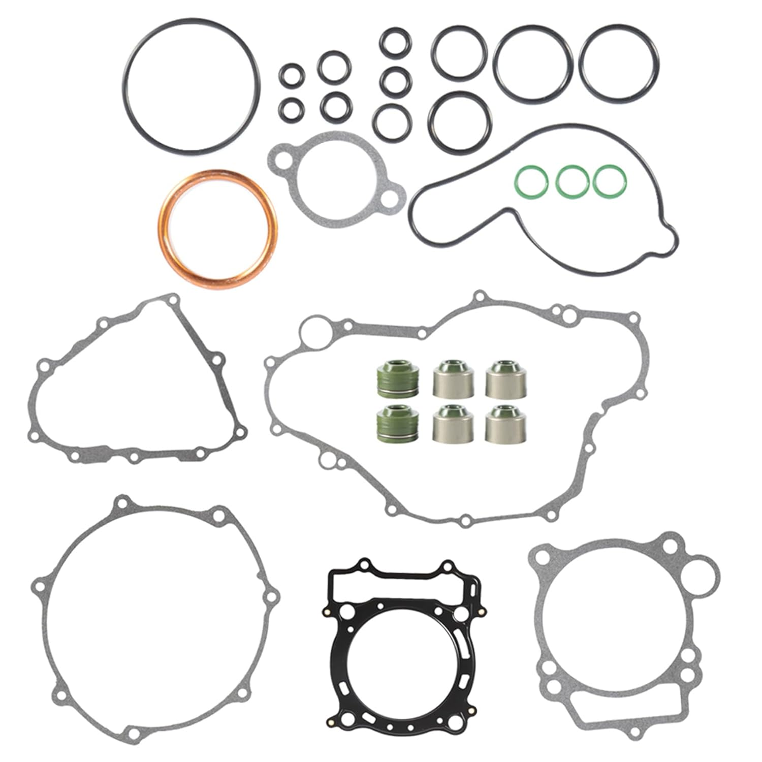 ALL-CARB New Gasket Kit Fits for Yamaha YZ450F Top and Bottom End Engine Set 2003-2005 image number 4