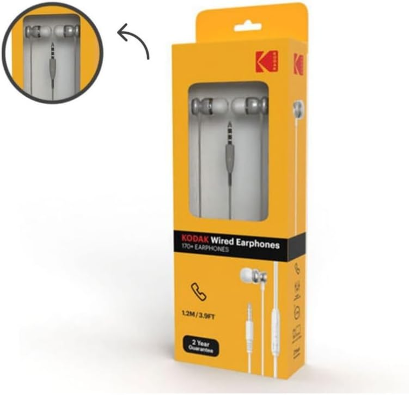 KODAK AURICULARES BOTON + MIC 170+ 3.5MM Jack
