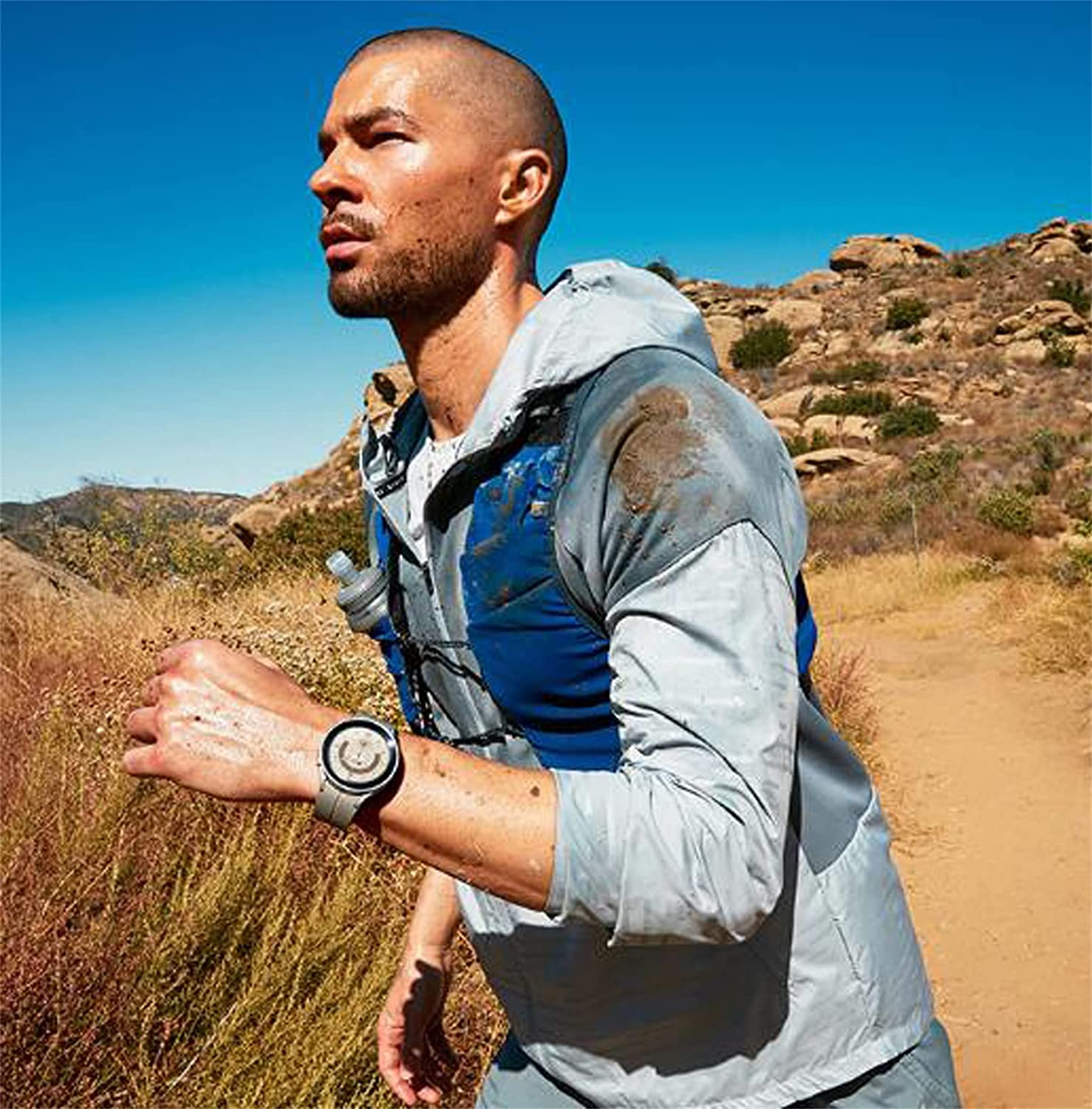 Magnetic for Samsung Galaxy Watch 6/5/4 Band 40Mm 44Mm/Galaxy Watch 6 Classic Bands 47Mm 43Mm/Watch 4 Classic 46Mm 42Mm Women/Men,Silicone Strap for Samsung Watch 5 Pro 45Mm,No Gap D Buckle Wristband