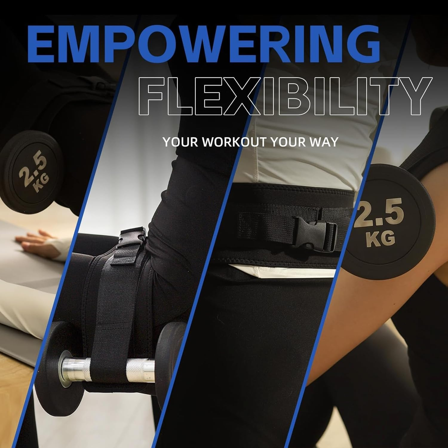 Exercise Hip Thrust Belt, Heavy Duty, Non-Slip, Versatile & Portable, Ideal for Strength Training image number 3