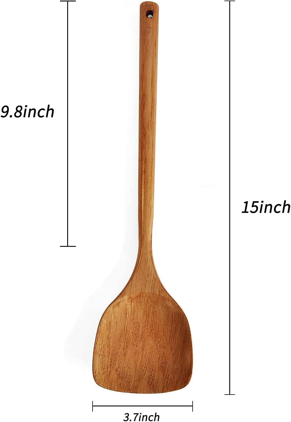 Wooden Spatula. Long Handle Spatula for Cooking.Handmade for Kitchen Cookware. (Spatula) image number 3