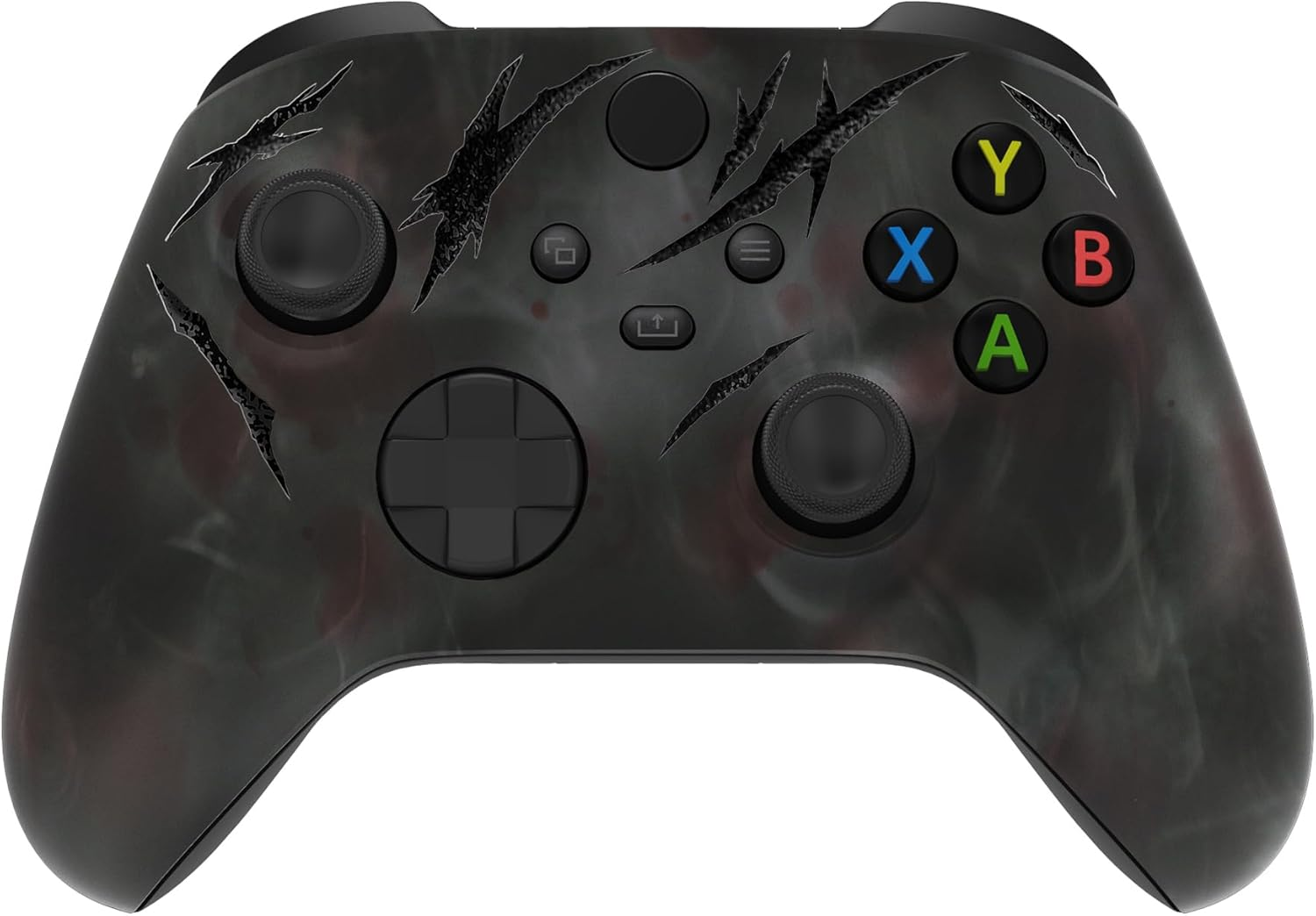 Extremerate Replacement Shell for Xbox Series X|S Controller - Unleash Your Style - Blood Mist Custom Acessories Skin Front Housing Cover for Xbox Core Controller Wireless - No Console image number 3