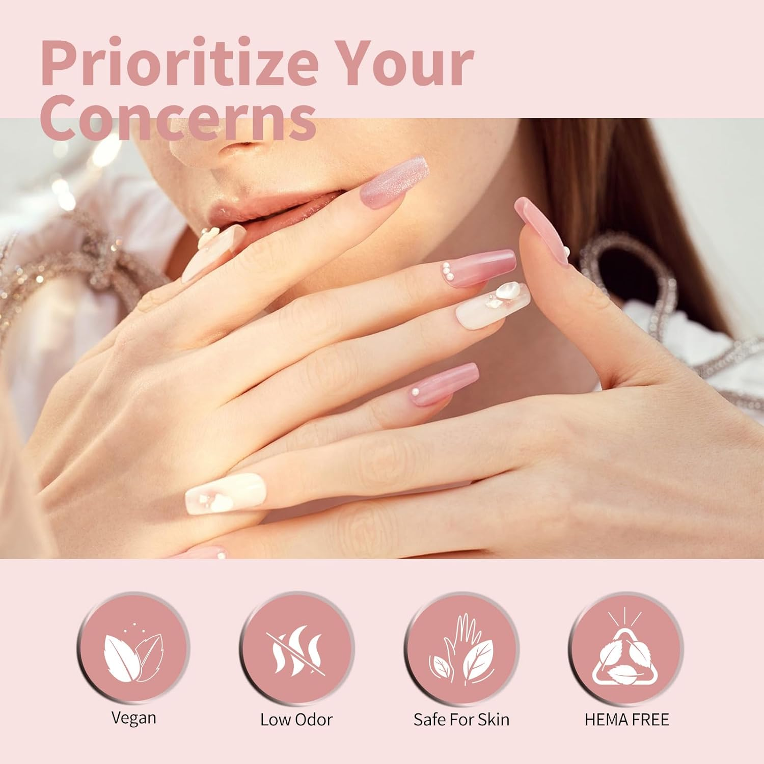 CANNI CC7 30 Pcs 9ML Hema-Free Jelly Gel Nail Polish Set with Base Top Coat- Jelly Nude Pink Translucent Gel Polish Colors Kit, Soak off LED Nail Manicure Kit DIY at Home Salon Gifts - Cc4-Yellow Purple Set image number 3