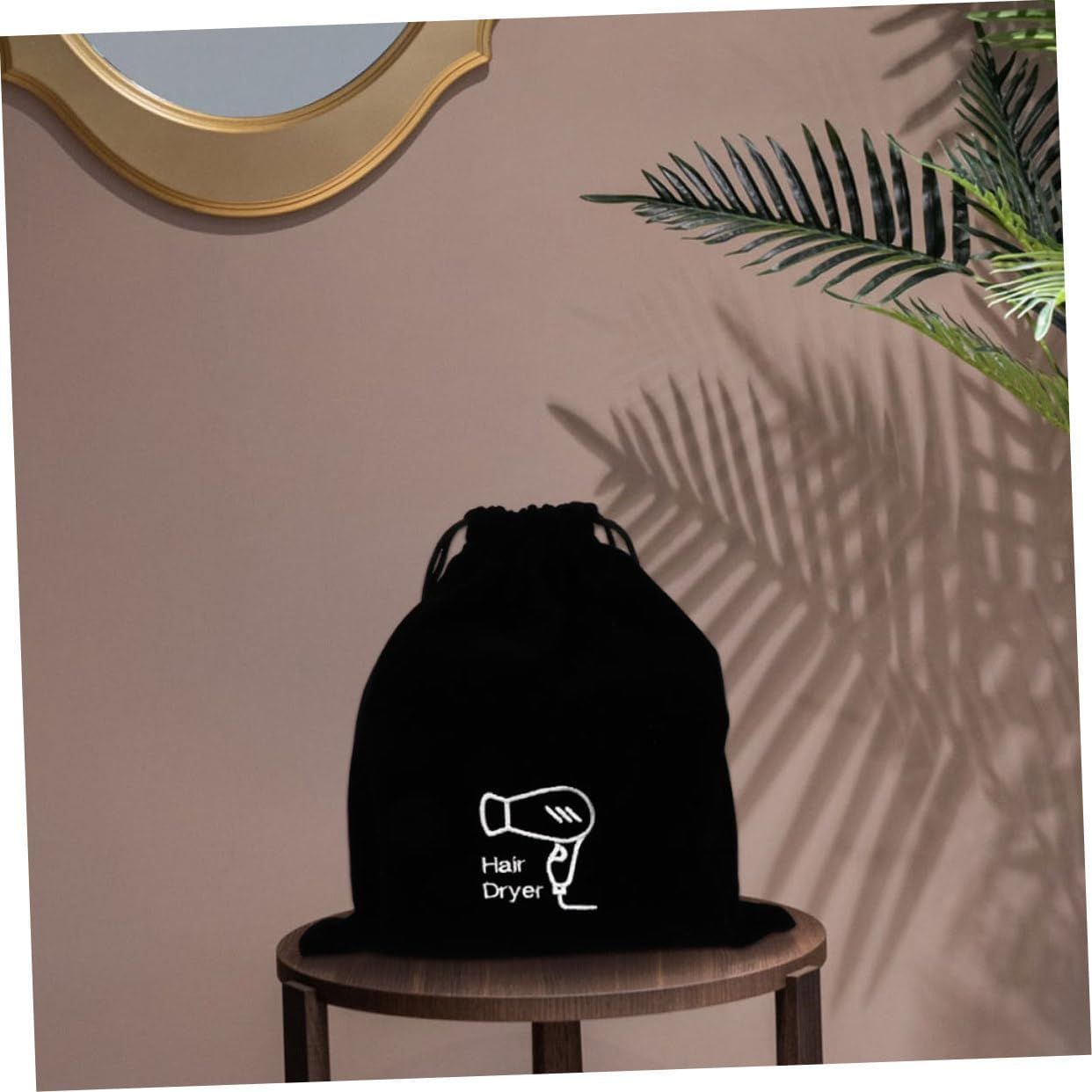 Homoyoyo Hair Dryer Bag Travel Organizer - Compact Storage Pouch for Hair Styling Tools - Durable Material Ideal for on the Go Use image number 2